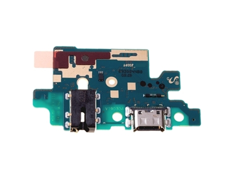 Conector de carga Samsung galaxy A40 Conector USB-C con Jack 3.5mm Negro CLAPPIO