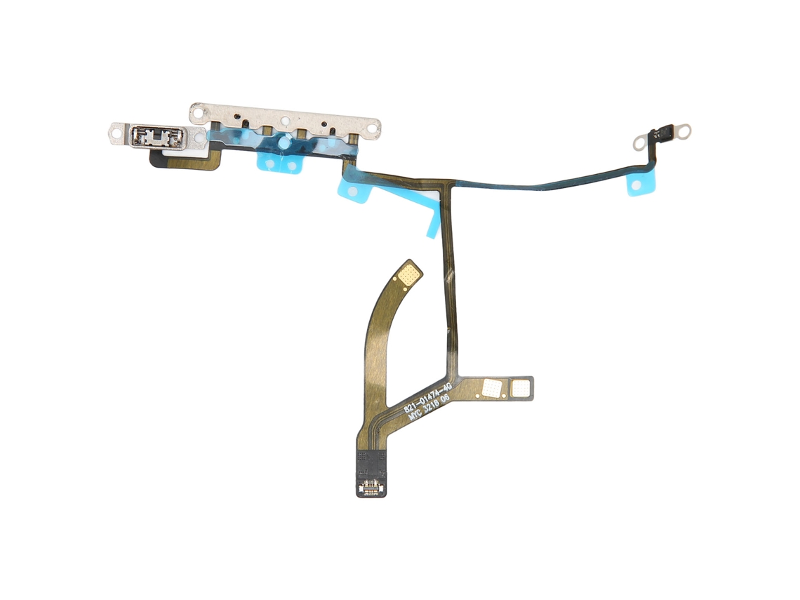 Cable Flexible Con Botón De Volumen E Interruptor De Silencio Con Soporte Metálico Para Iphone Xs Max