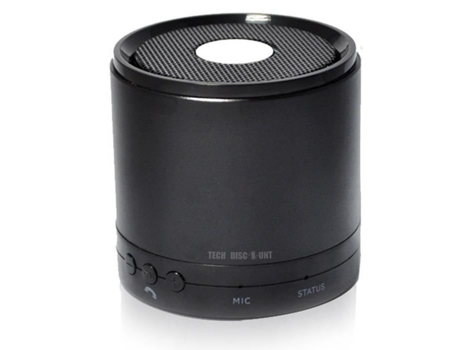 Altavoz Inalámbrico Negro Cilíndrico Mini Mini-Speakoh Bluetooth Sound Music Altio de Audio Regalo de Audio