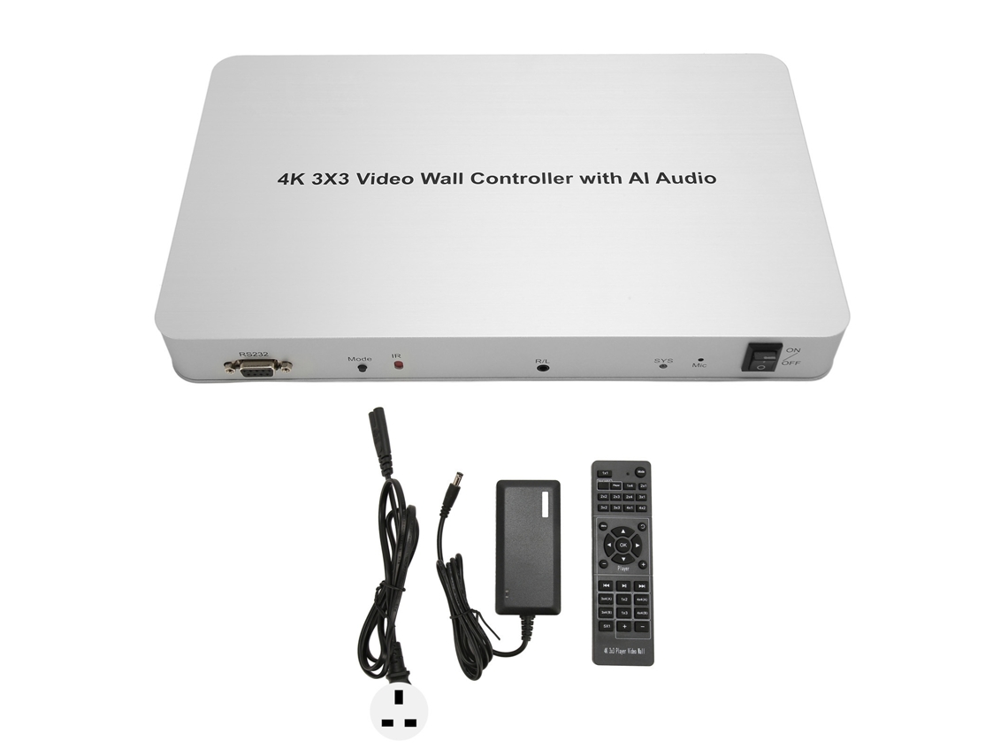 Conmutador HDMI 4x2 8k 60hz Plug and Play
