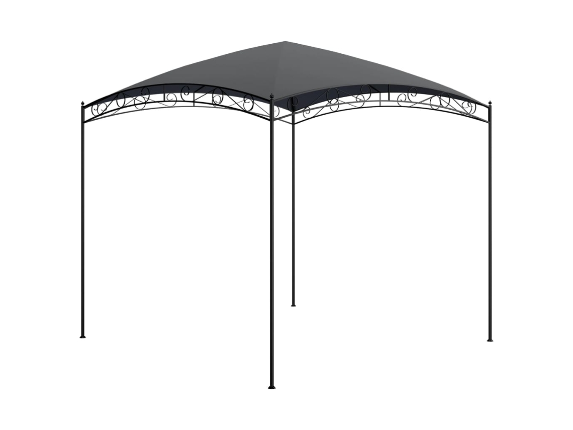 Cenador Gris Antracita 3x3x2,65 M 180 G/m²