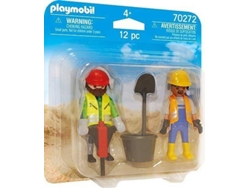PLAYMOBIL: Trabajadores - 70350 (Edad Mínima: 3 - 12 piezas)