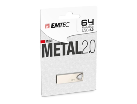 Pen Drive Emtec C800 64Gb Metal Usb 2.0