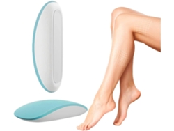 Borrador de pelo de cristal para depilación con piedra exfoliante sedosa Depilación rápida para brazos, piernas y cuerpo Azul Yemaesre
