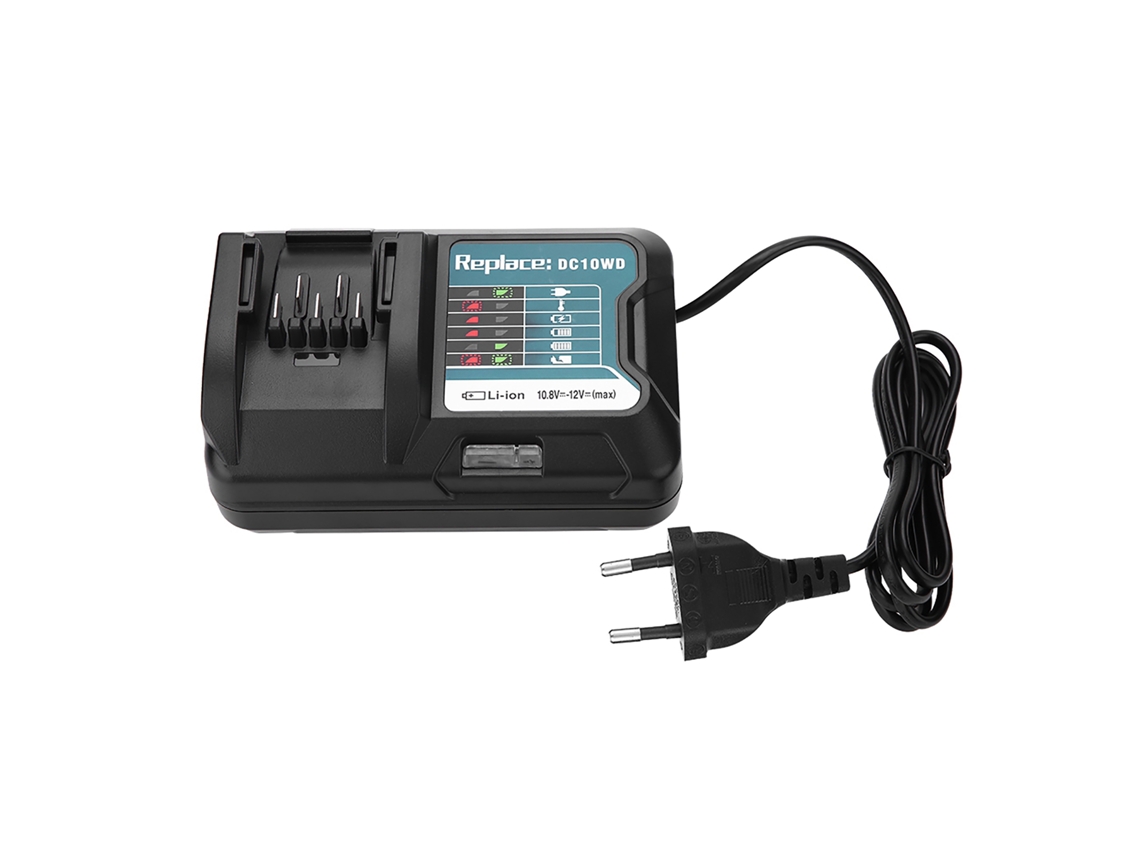 Carregador Rápido De Bateria De Lítio Inteligente Para Makita 10.8v 12v Dc10wd Bl1015