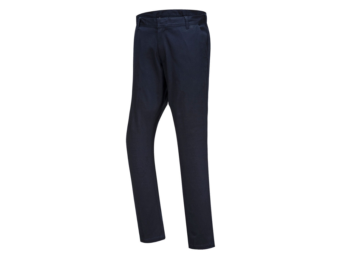 Pantalón Chino Stretch Slim Para Mujer Blanco / 30