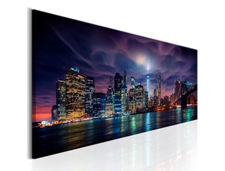 Cuadro ARTGEIST New York: Dark City (120x40)