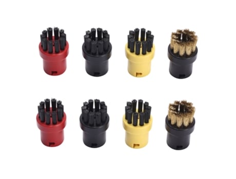 2 unids/set cepillo de limpieza a vapor cepillos redondos pequeños para Karcher Sc1 Sc2 Sc3 Sc4 Sc5 Sc7 Ctk10 reemplazo de eliminación de polvo env...