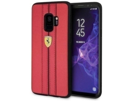 Carcasa Galaxy S9 FERRARI Rojo