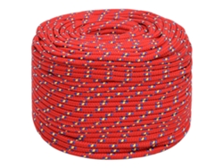 Cuerda para barcos de 8 mm, 25 m, polipropileno rojo HARLANV1