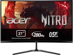 Monitor Gaming ACER Nitro ED270ZBMIIPX (27'' - Full HD - 5 ms - 280 Hz)