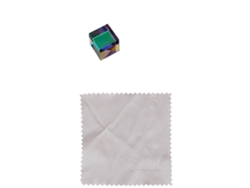 Prisma Cúbico De Vidrio Óptico K9, 6 Caras, 2x2x2cm, Para Decoración, Enseñanza Y Fotografía.