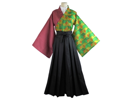 Traje de kimono cosplay Demon Slayer porque Tomioka GiyuXL