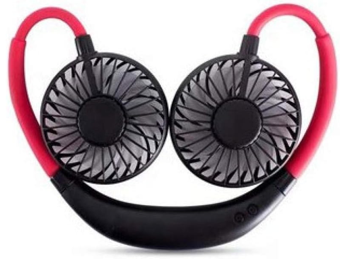 Mini Ventilador Portátil Para Colgar En El Cuello Mini De Bolsillo Deportes Con Carga Usb
