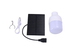 Panel Solar De Silicio Monocristalino, Kit De Iluminación Led Recargable
