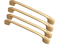 Juego de 4 tiradores para cajones, forma de arco, CHABERLU