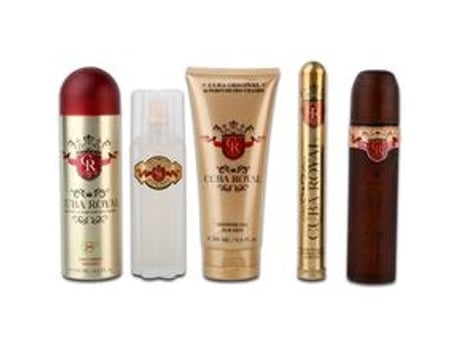 CUBA - CUBA Royal Must Have Gift Set EDT 100 ml, 35 ml EDT, After Shave 100 ml shower gel 200 ml and 200 ml deospray 100ml