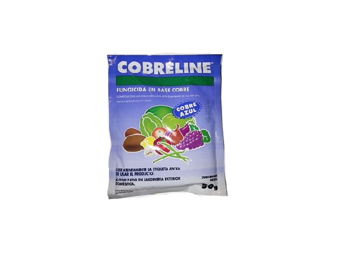 MASSÓ Fungicida-Bactericida Cobrelina Cobre Azul Sachê 50 Gr