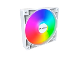 Ventilador 120x120 Montech Gf120 Pwm Blanco