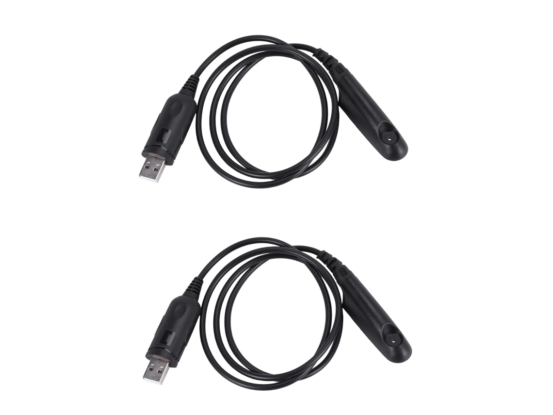 Cable De Programación Usb (2 Unidades) Para Radios Ht750, Ht1250, Pro5150, Gp328, Gp340, Gp380, Gp640, Gp680 Y Gp960.