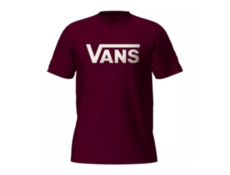 Camiseta de Hombre VANS OFF THE WALL Corta Vans Rojo (S)
