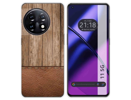 Funda Silicona para Oneplus 11 5G diseño Madera 09 Dibujos