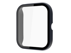 Capa Protetora De Para-choque Com Protetor De Tela Para Smartwatch Haylouls09b Em Pc Rígido.