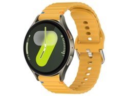 Correa para Samsung Galaxy Watch 7 (40/44 mm) - Silicona con textura ondulada cosida (20 mm)