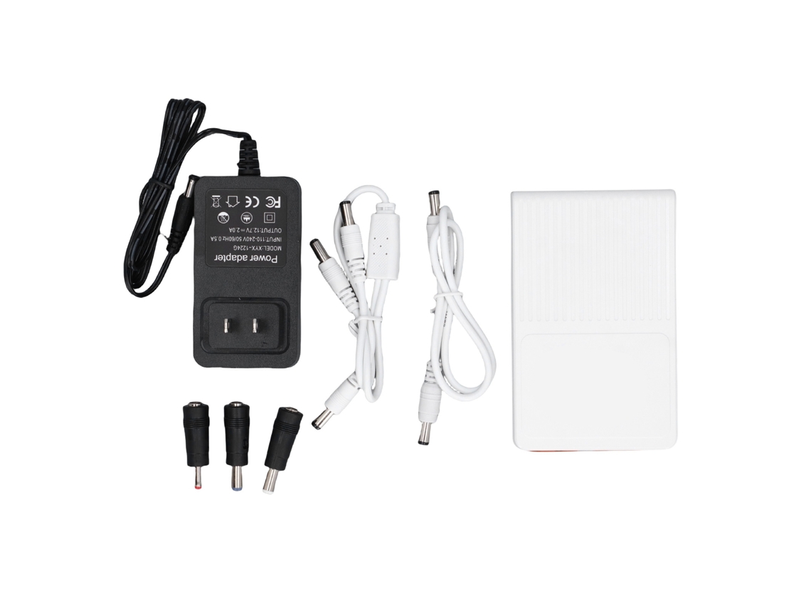 Fuente De Alimentación Ups Dc12v9v5v 10400mah Con Respaldo De Batería Ininterrumpido Y 3 Adaptadores De Cc Para Enrutadores Y Módems.