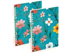 Besportble Juego De Espiral Retro Oberonia Color Turquesa Y Polipropileno 21,1 X 14,5 Cm Puedes Usar Este C...