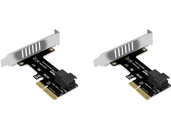Tarjeta De Expansión Pci-e 2x A Sff-8643, Adaptador Pcie X4 Sff8643 Para Ssd Nvme - Ex4 X8 X16
