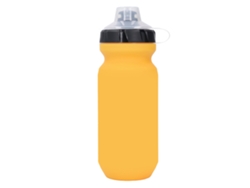 Botella de agua amarilla de PP para ciclismo de 610 ml con tapa.