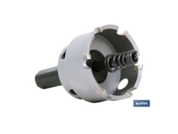 Corona de metal duro 40mm.