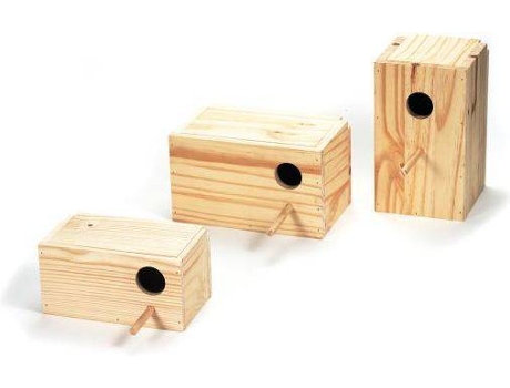 Caseta para Agapornis ARQUIVET Horizontal (Madera)