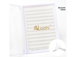 Extensiones De Pestañas Postizas De Fibra De Visón (5d), Prefabricadas, Estilo Ruso, Paquete De Trazo Único Grueso