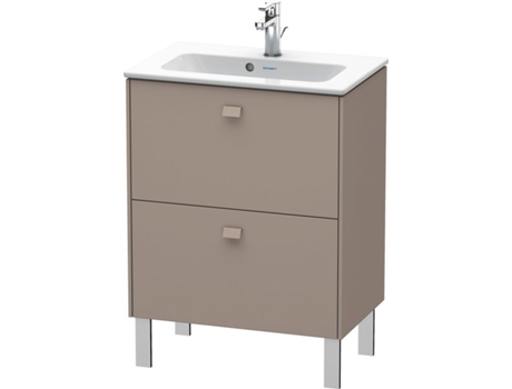 Mueble bajo encimera DURAVIT Brioso Compact 62,0 x 38,9 cm 2 extraíbles incl. hueco para sifón y delantal para lavabo ME by Starck 234263