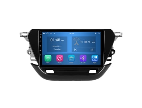 Autoradio 4GB RAM64GB ROMM ROVERONE para Opel Corsa F 2019 - 2023 CarPlay Android Coche Radio Bluetooth GPS Navegación