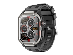 Reloj inteligente robusto Hengrongshen GTS9 para exteriores con pantalla TFT de 1,96 pulgadas y resistencia al agua hasta 3 ATM