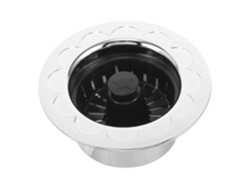 Colador De Fregadero De Cocina Multifuncional De Plástico Plateado, Tapón De Desagüe.