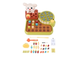 Jogo Multifuncional 4 Em 1 Whack Com Pesca E Bater: Brinquedo Interativo Educativo