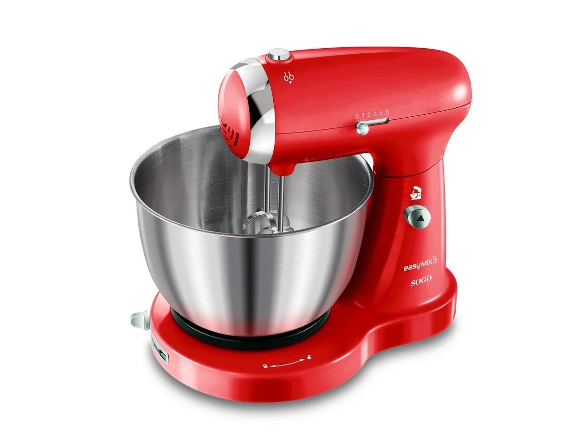 Batidora con Bol SOGO BAT-SS-14506-R (3,2 L - 350 W - Rojo)