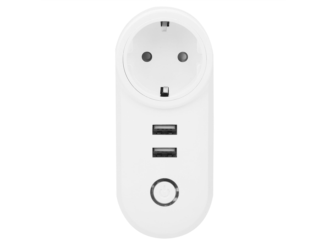 Enchufe Wifi Gtss130 Control Remoto Inalámbrico Tomacorriente Electrónico Hogar Ac100-240v Puerto Usb