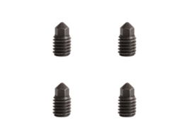 Boquilla extrusora para impresora 3D (4 unidades), acero templado de 0,4 mm, resistente a altas temperaturas, para Bamboo Lab X1c P1p