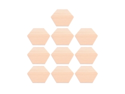 10 bloques de madera. ALLINLESS