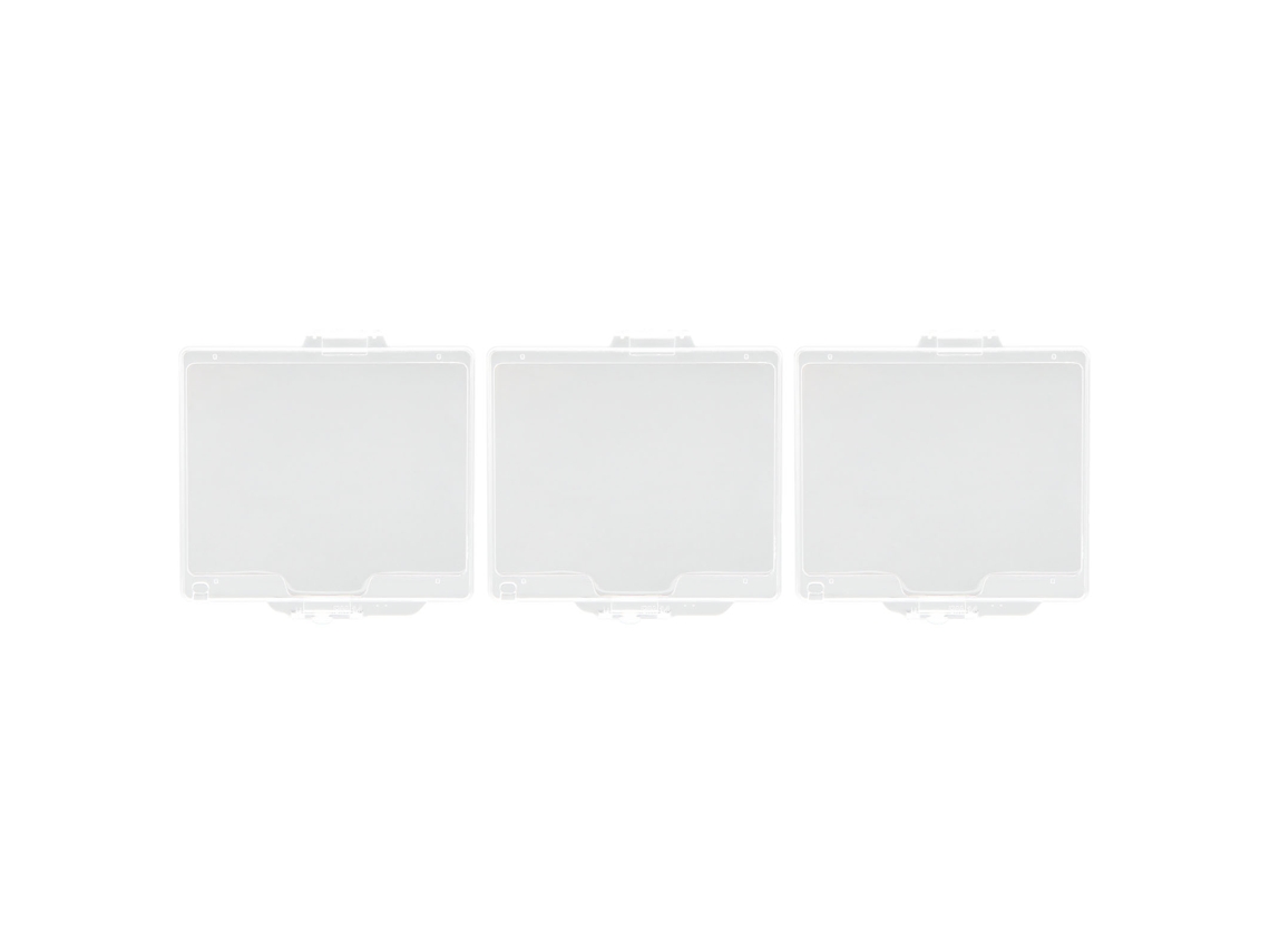 TRUYUETY Película Protectora de Pantalla LCD, Cubierta para Pantalla de Cámara ABS, 3 Unidades para Nikon D600 D610