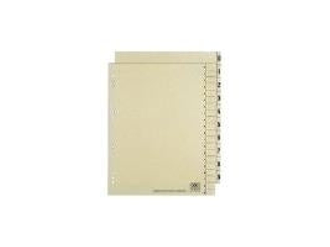 Trennblätter, 2 Seitig Bedruckt, Gamuza, 240 X 300 Mm Aus Kraftkarton, 230 G/qm, Weiseitiger Druck Ziffern 0 9 Elba