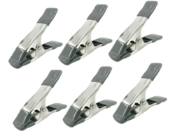 Juego De 6 Pinzas De Resorte Resistentes Para Fondos De Fotografía, 10 Cm, Hierro Grueso