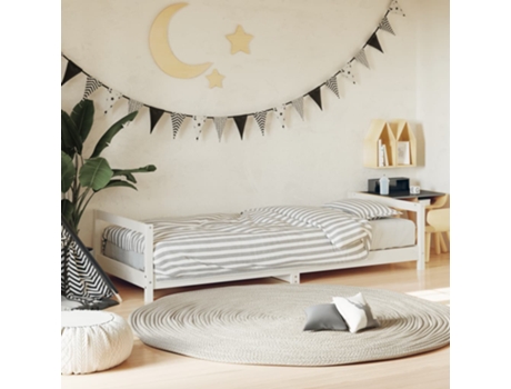 MAISON EXCLUSIVE - Estructura de cama para niños madera de pino blanco 90x190 cm