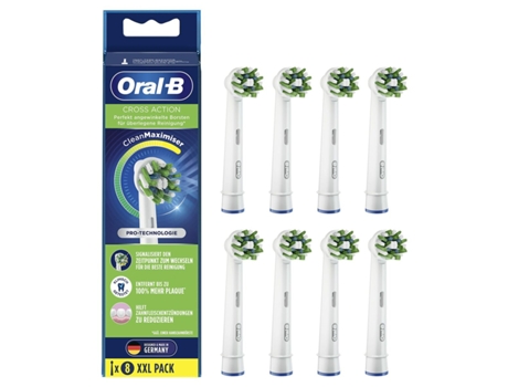 Recambio Cepillo de Dientes Eléctrico ORAL-B 8 Unidades
