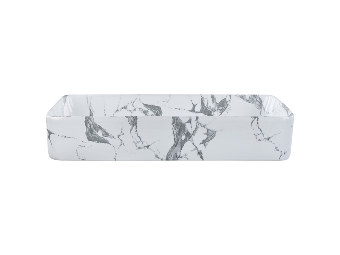 Lavabo BELIANI Ipala de Cerámica Blanco 62x35x11